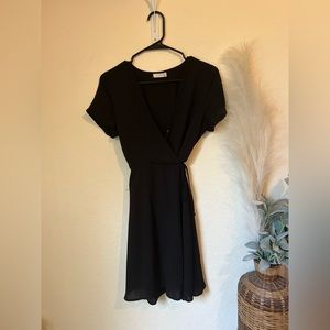 Lush wrap around dress size M